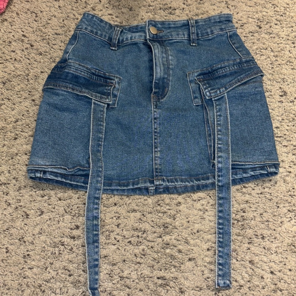 Jean skirt